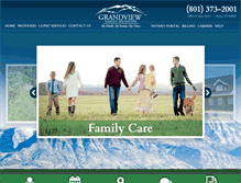 Tablet Screenshot of grandviewfamilymedicine.com
